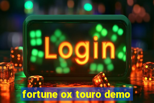 fortune ox touro demo